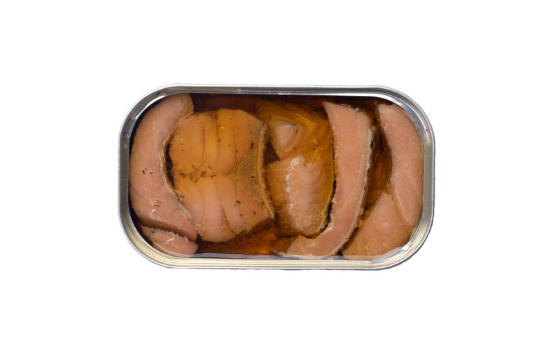 Cold-Smoked Trout Fillets with Dill and Fennel