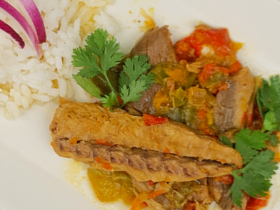 Filete de Cavala em Molho de Moqueca