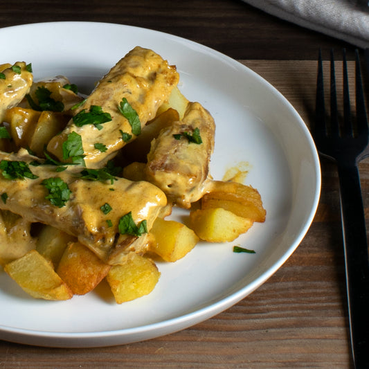 Filete de Cavala em Molho de Caril