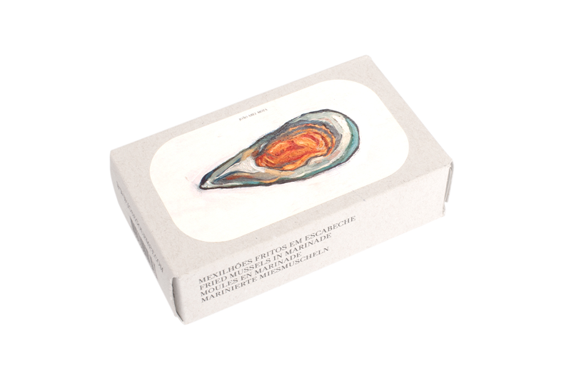 Mexilhões fritos em Escabeche