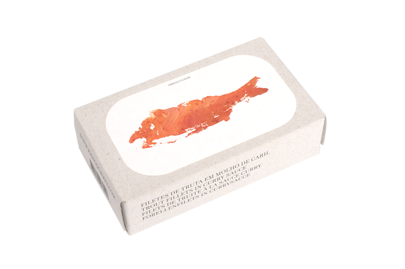 Filetes de Truta em Molho de Caril