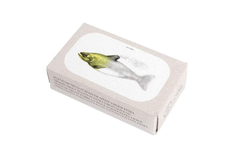 Filetes de Truta Fumados em Azeite