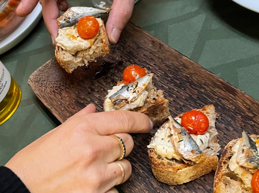 Carapaus em Molho Virgem