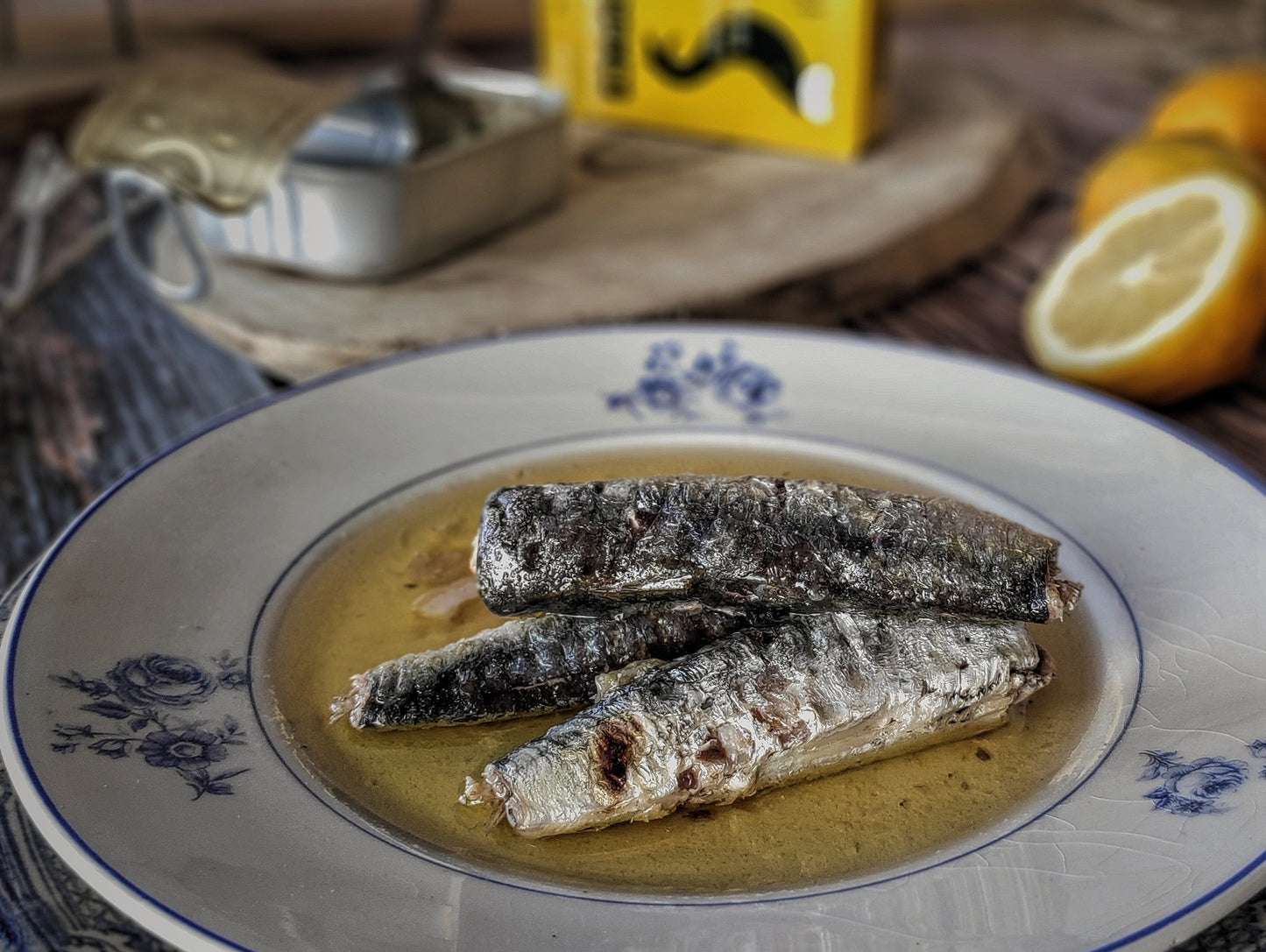 Sardinhas em Azeite e Limão