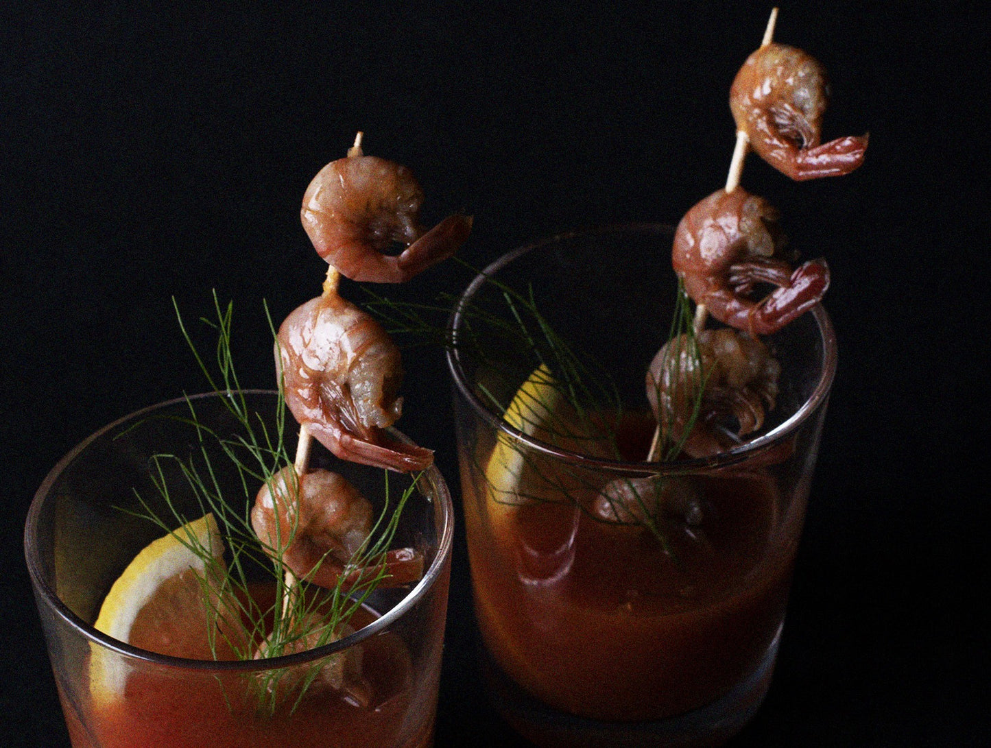 Camarão Selvagem com Alho em Azeite Picante