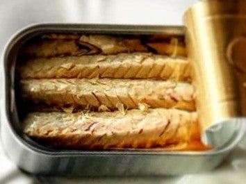 Filetes de Cavala em Azeite