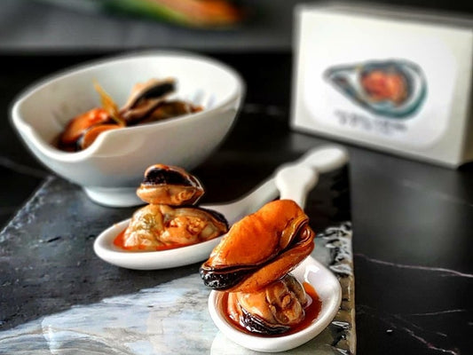 Fried Mussels in Escabeche