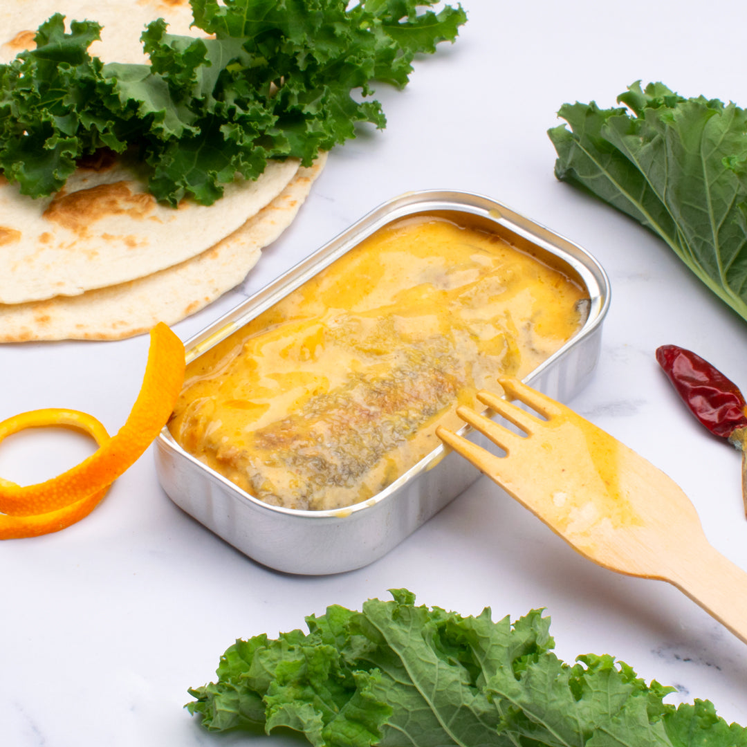 Filetes de Truta em Molho de Caril