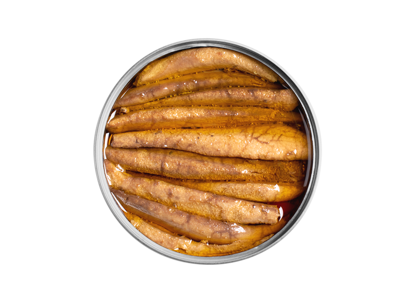 Ovas de Cavala em Azeite Picante