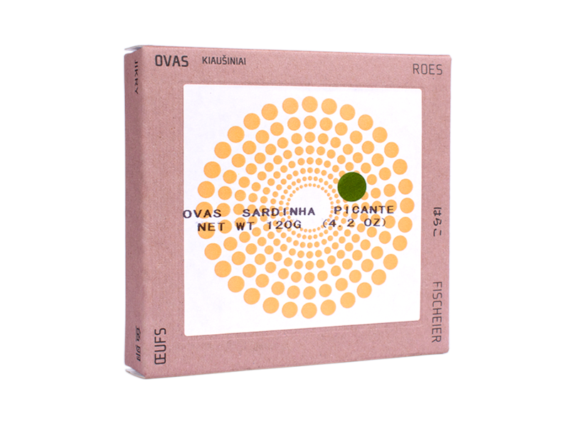 Ovas de Sardinha em Azeite Picante