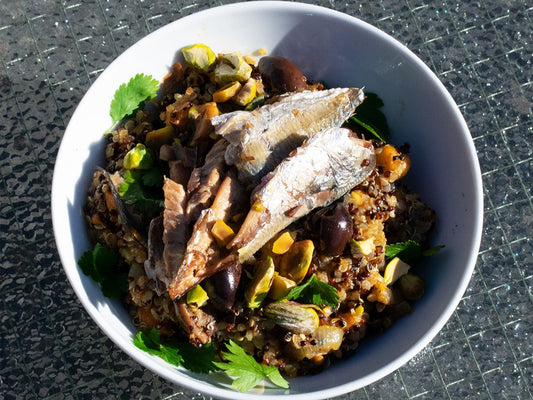 Small Horse Mackerel in Escabeche