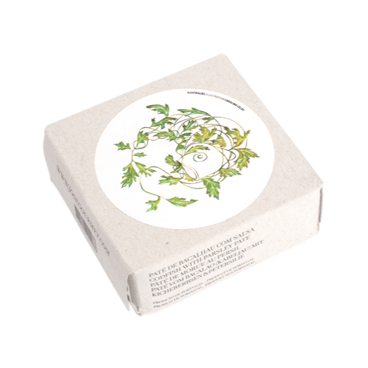 Patê de Bacalhau com Salsa