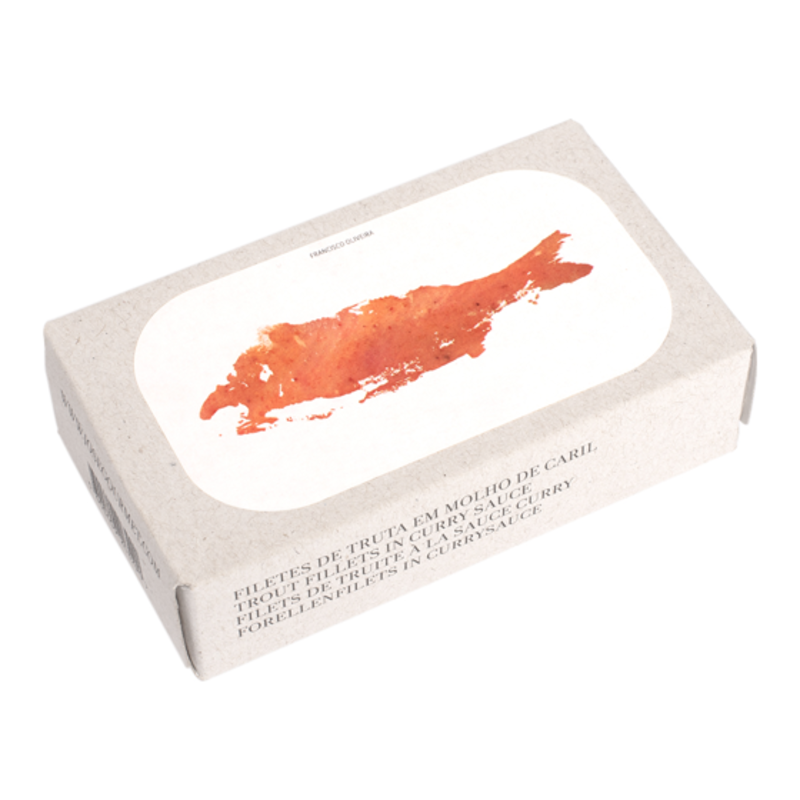 Filetes de Truta em Molho de Caril